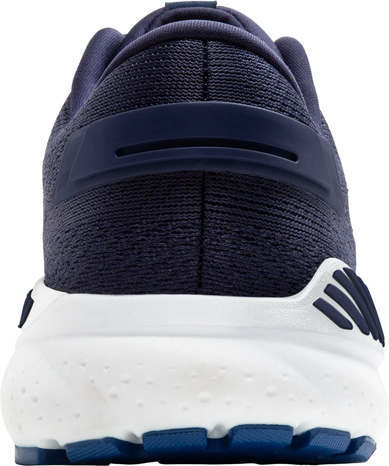Brooks Beast GTS 24 Mens Running Shoes - Navy running in a bike lane area shoes full - sizes