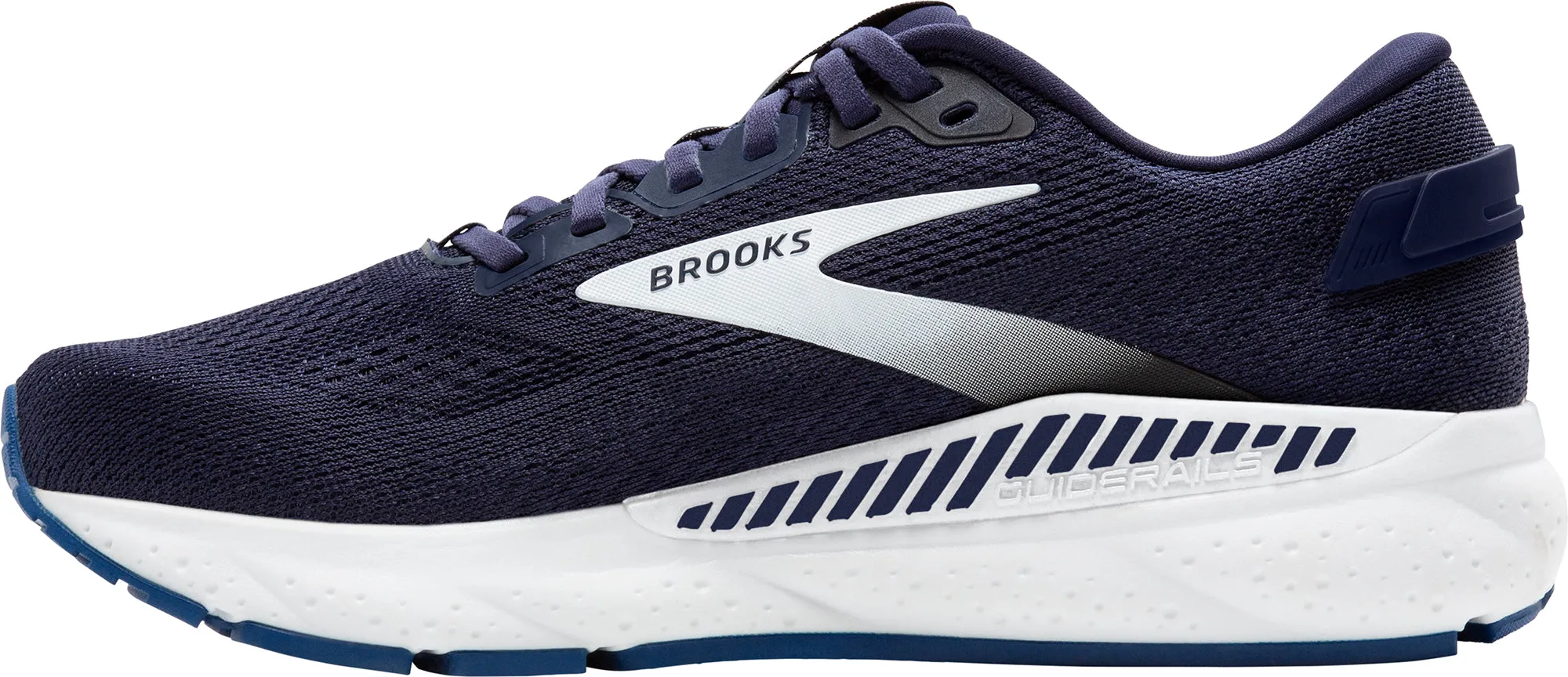 Agile Response Reinforced Heel Cage Brooks Beast GTS 24 Mens Running Shoes - Navy