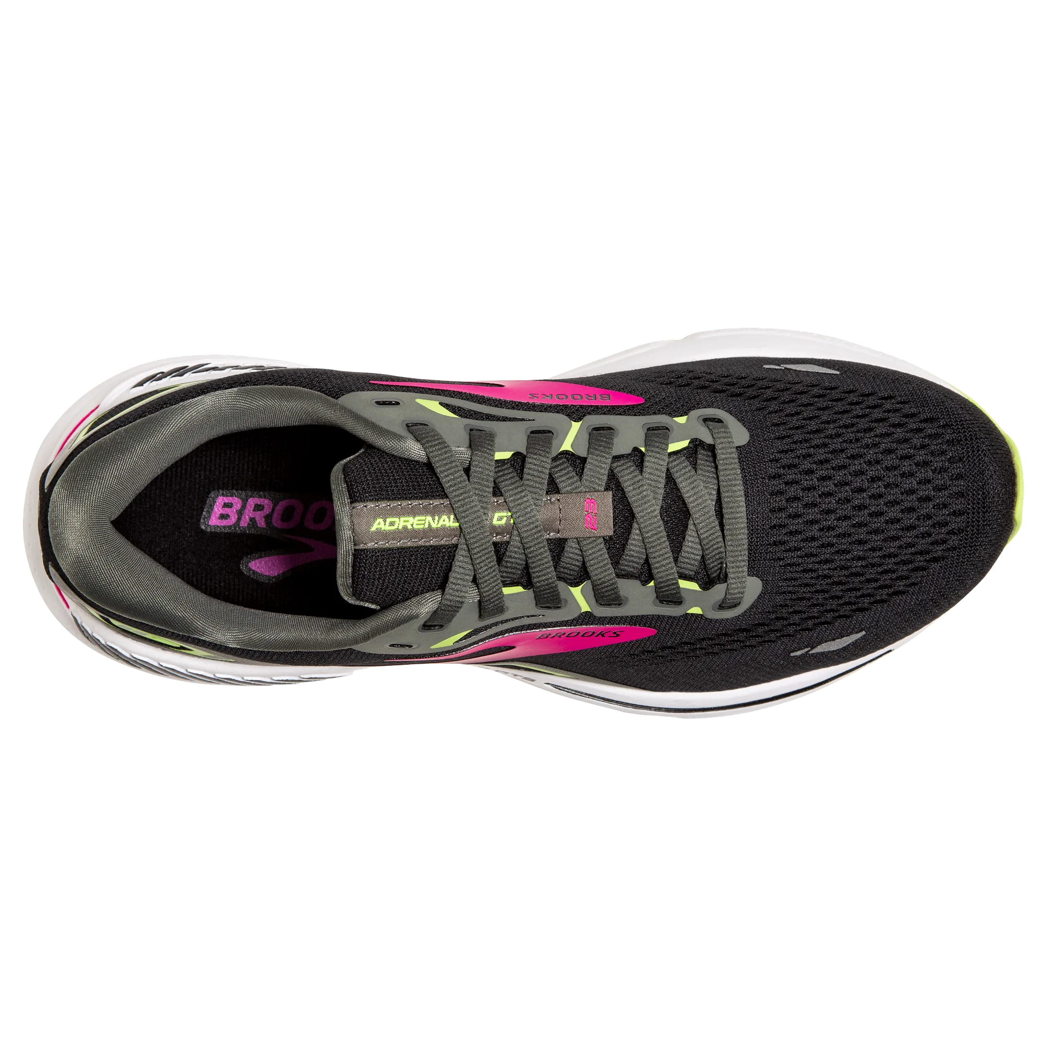 Women's Adrenaline GTS 23 running in a metal bridge area shoes