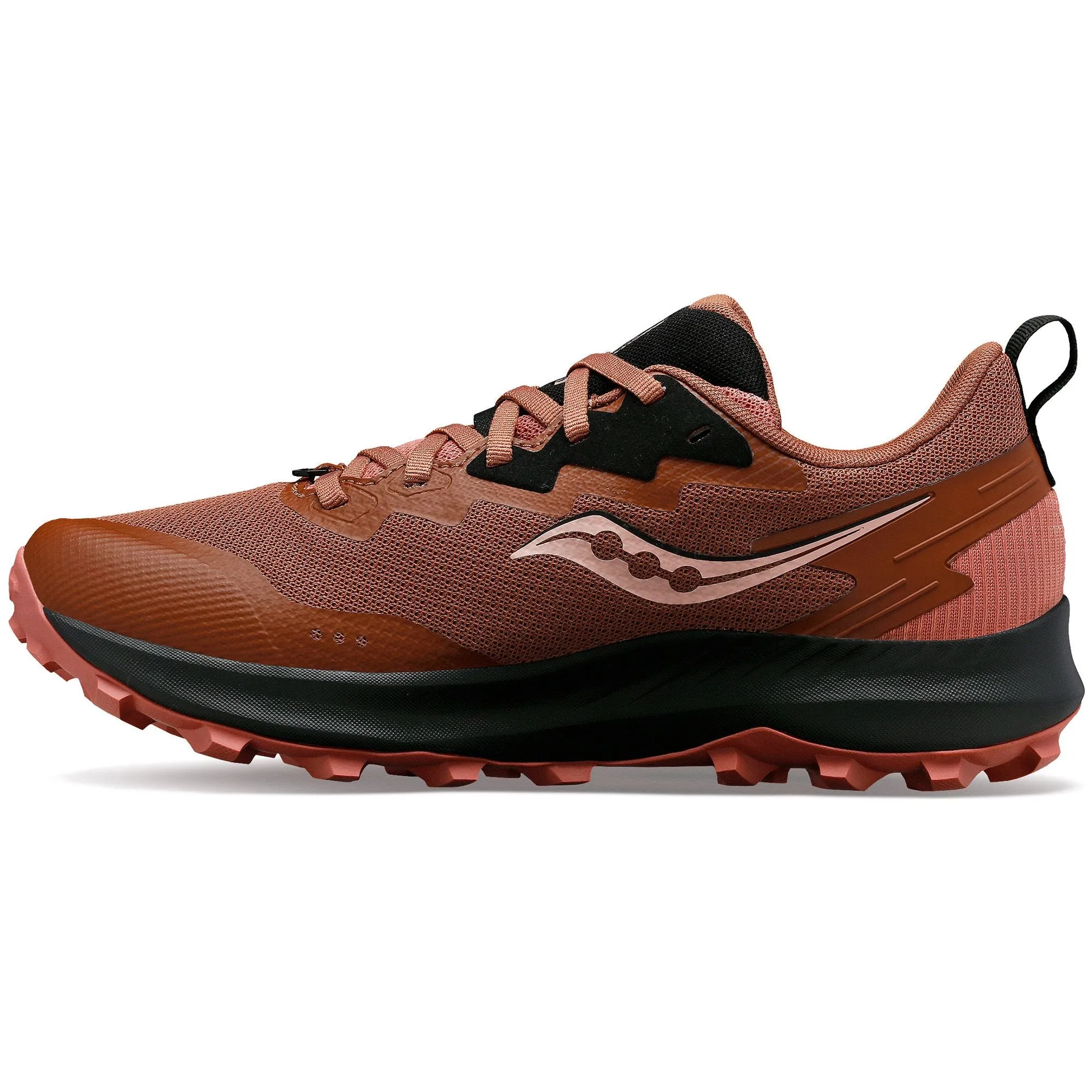 Saucony Peregrine 14 GORE-TEX Womens Trail Running Shoes - Red Outdoor shoes Anti Blister Lining