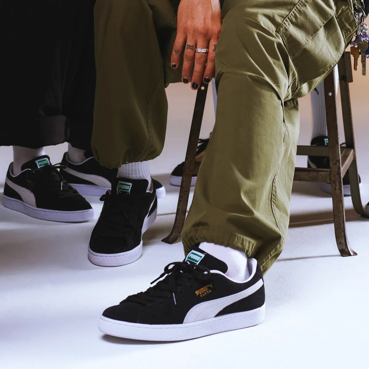 Suede Classic - Mens Story Glow