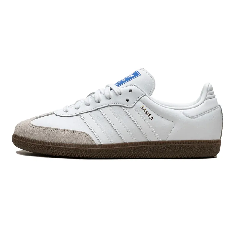 Plain Finish Timeless Use Adidas Samba Cloud White Blue Gum