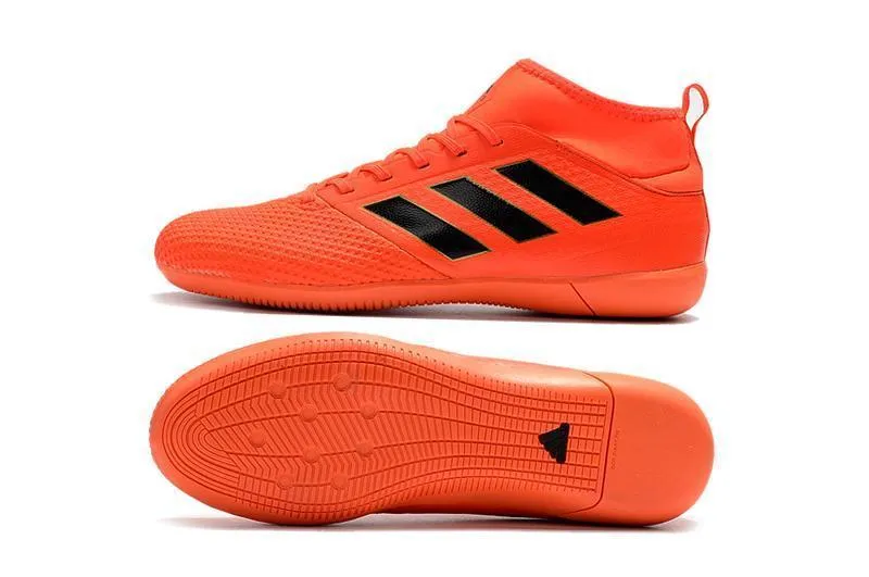 Foot Ready Shooting Accuracy Adidas ACE TF Soccer Cleats Shoes Orange