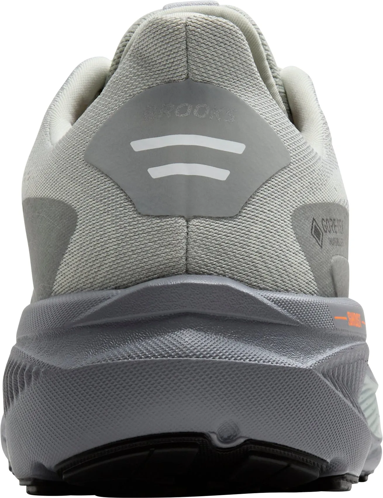 Brooks Ghost 17 GORE-TEX Mens Running Shoes - Grey Anti Microbial Treatment multi - density midsole