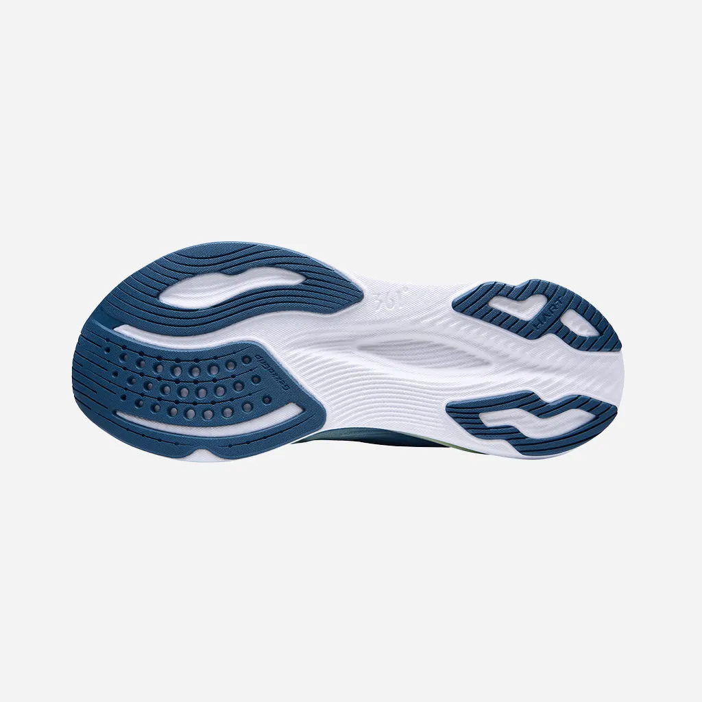 Mental health bow - decorated running option 361-CENTAURI 3: Arctic Blue/Green Figs