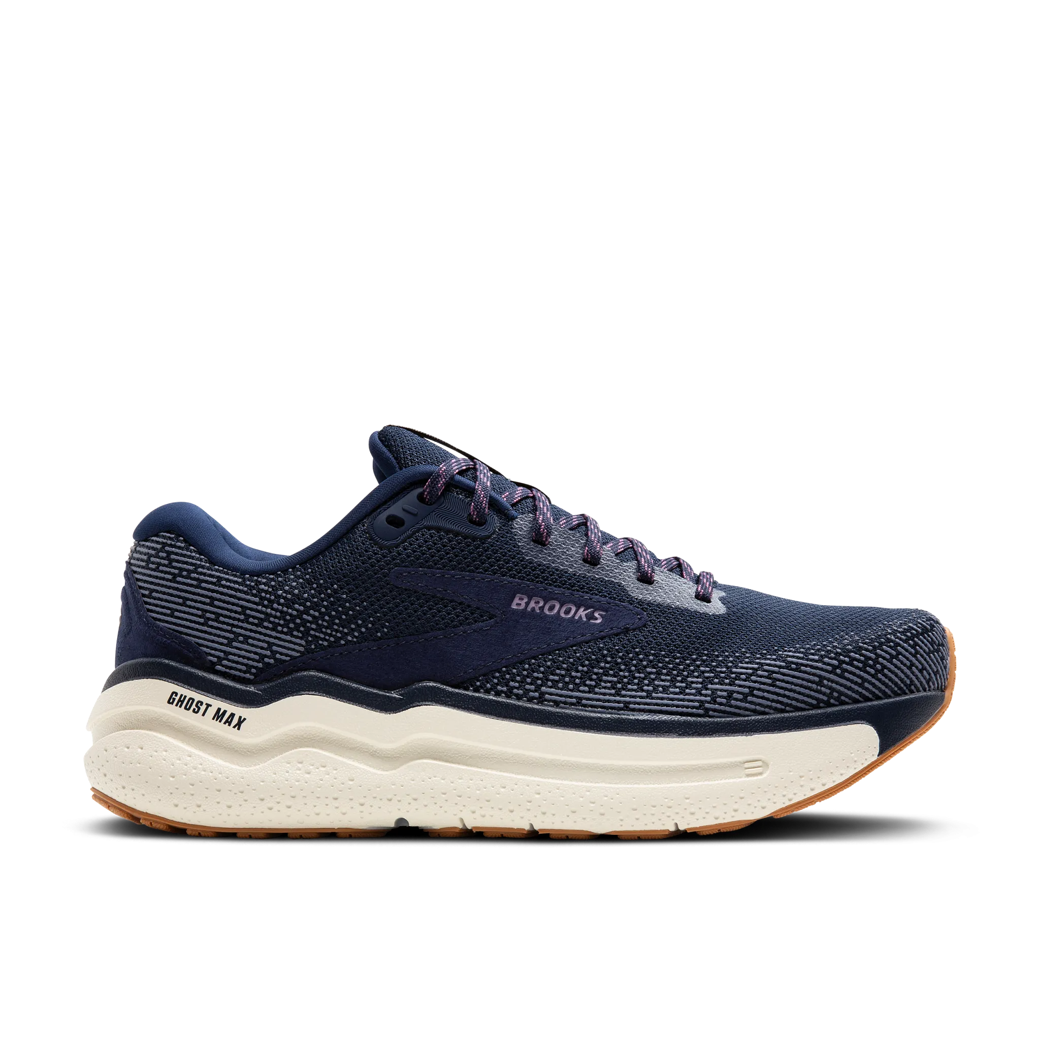 Women's Ghost Max 2 running with a backpack