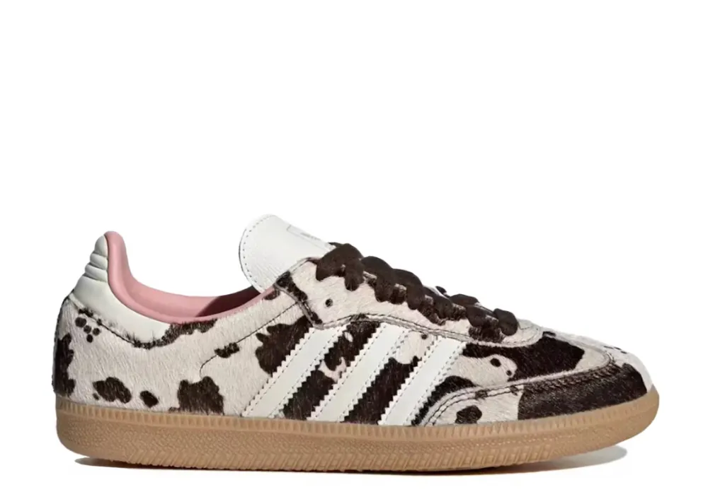 Adidas Samba OG Cow Print Recycled fabric