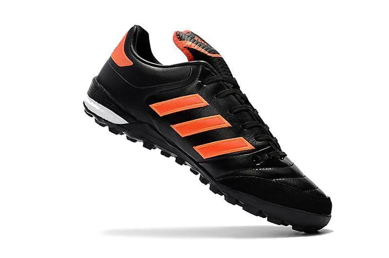 Field Speed Fast Motion Adidas Copa Indoor Soccer Cleats Shoes Black Orange