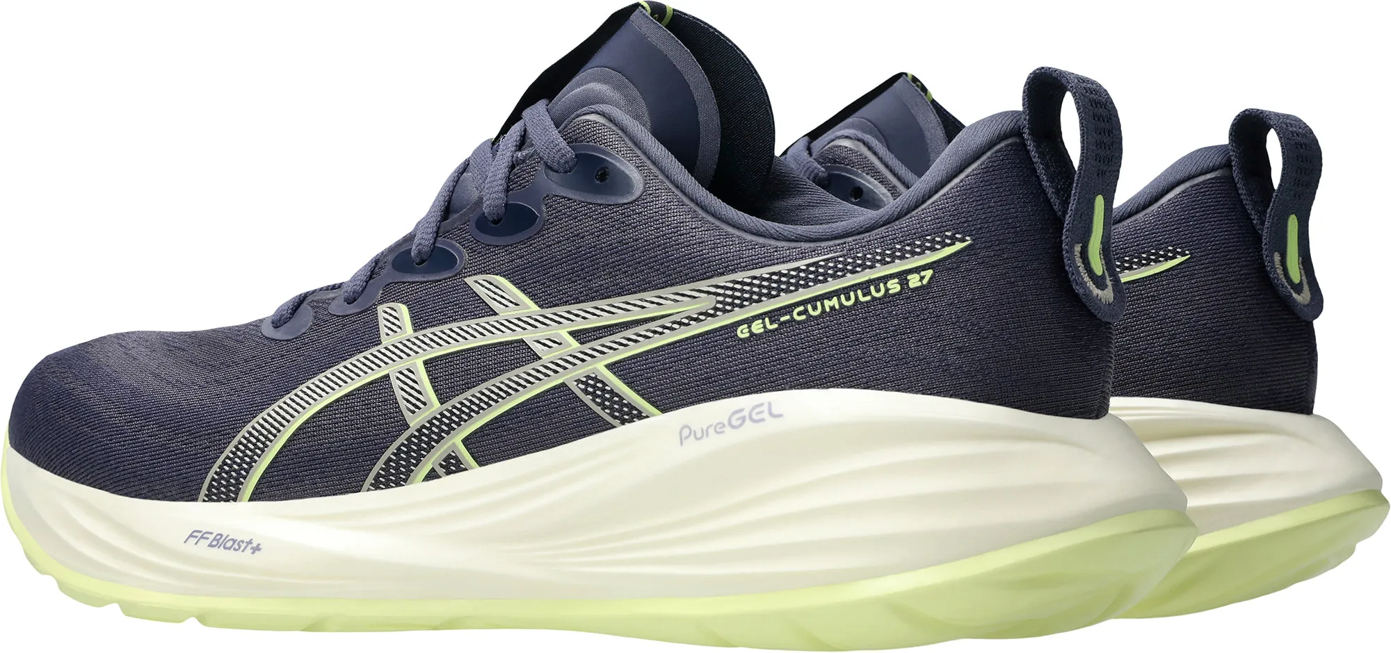 Under Armour HOVR Asics Gel Cumulus 27 Mens Running Shoes - Blue