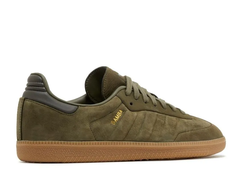 Easy Walk Stable Step Adidas Samba OG Olive Strata Gum