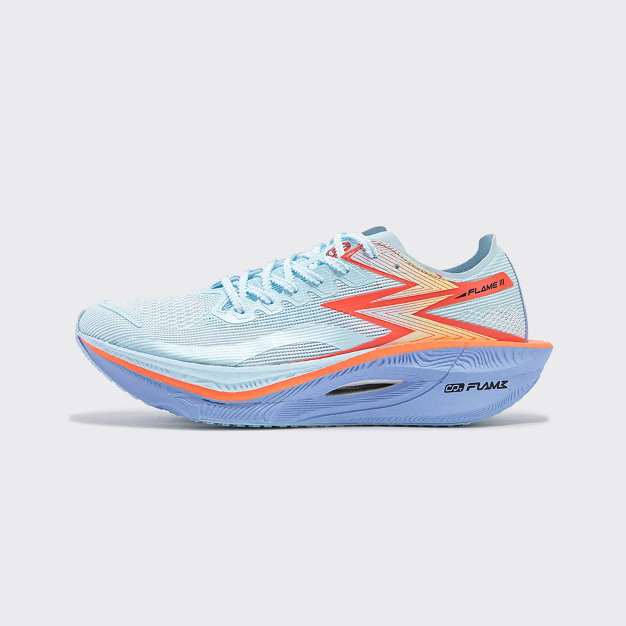 sprinters' shoes professional athlete use Flame 3 "Mr. Krabs"