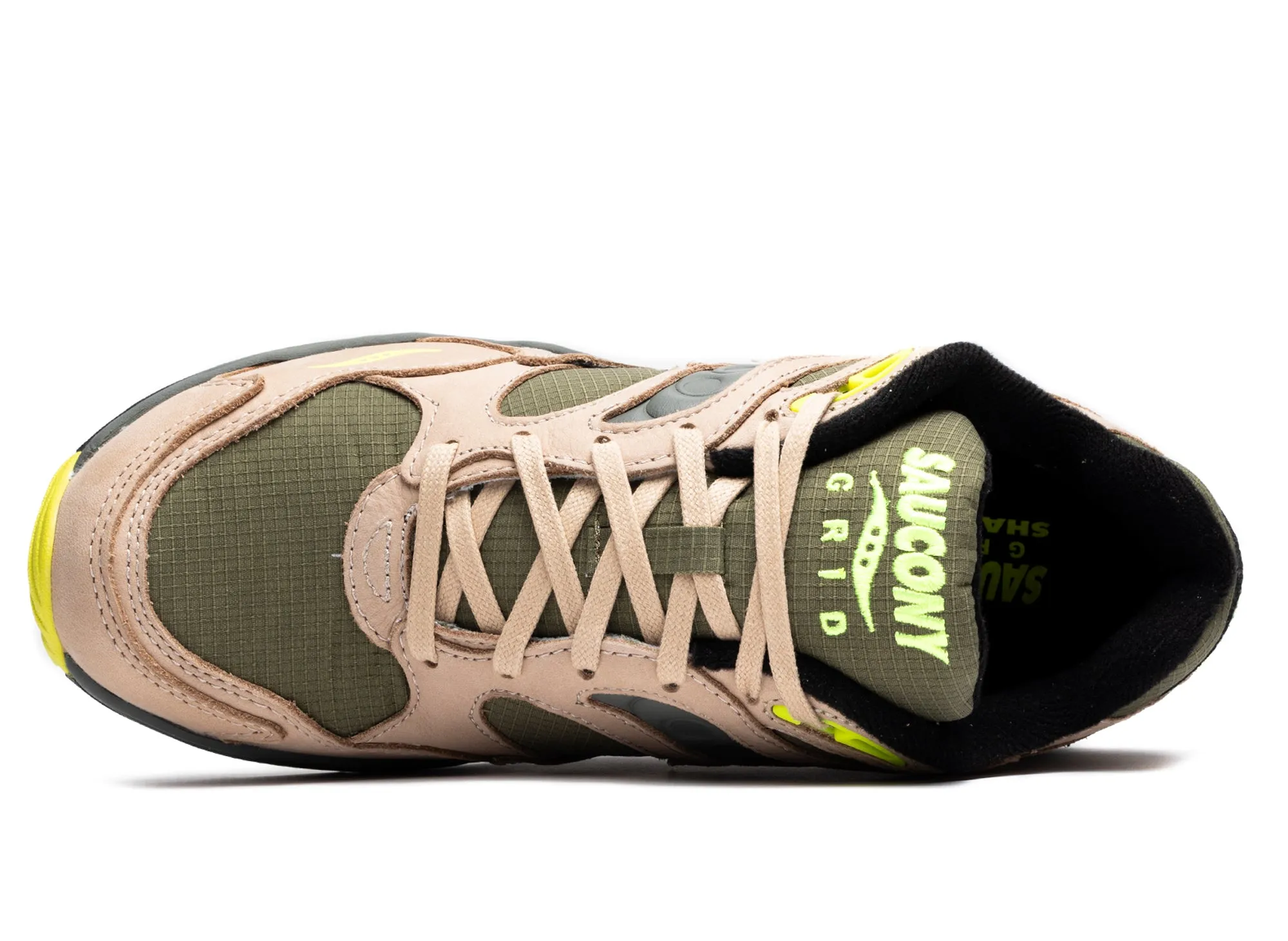 Comfortable to wear Bacterial Inhibition Layer Saucony Grid Shadow 2