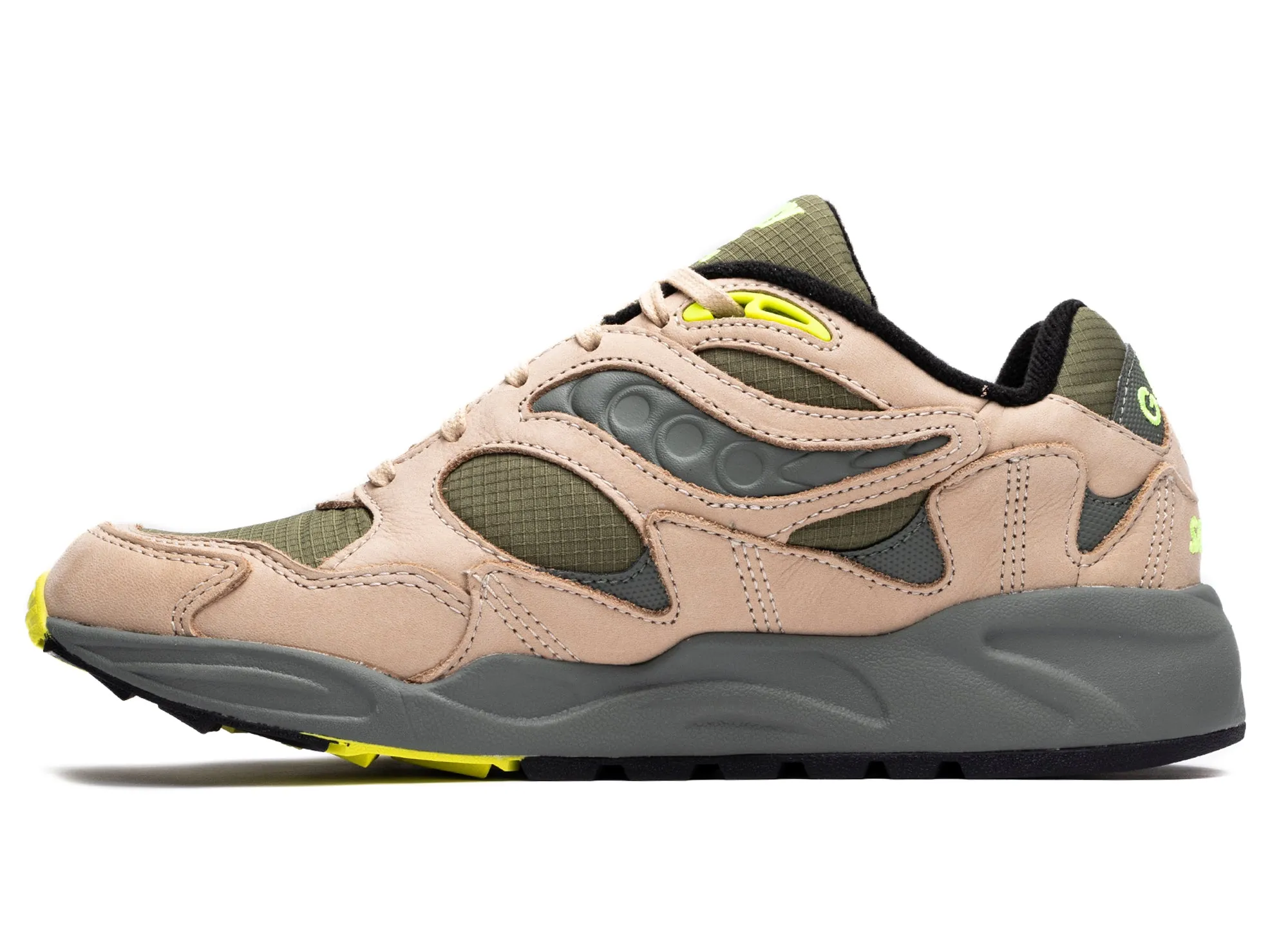 Reinforced Heel Cup Saucony Grid Shadow 2