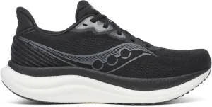 Saucony Triumph 23 Mens Running Shoes - Black Rubberized Edging Non   Slip Outsole