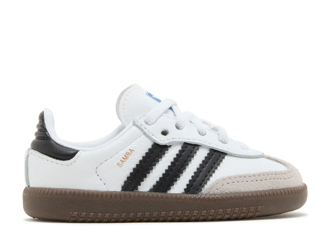 Adidas Samba OG Cloud White Core Black Gum (TD) Seamless Interior