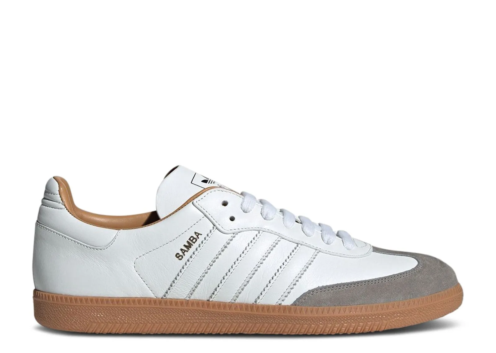 Sleek Wear Home Wear Adidas Samba OG Made In Italy Core White