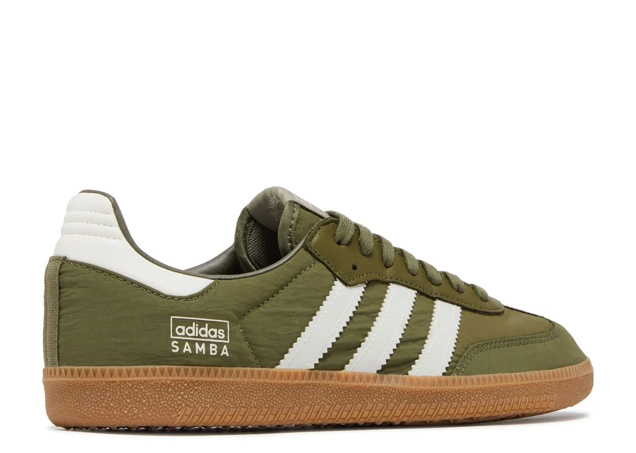 City Jog Adidas Samba OG Focus Olive Gum