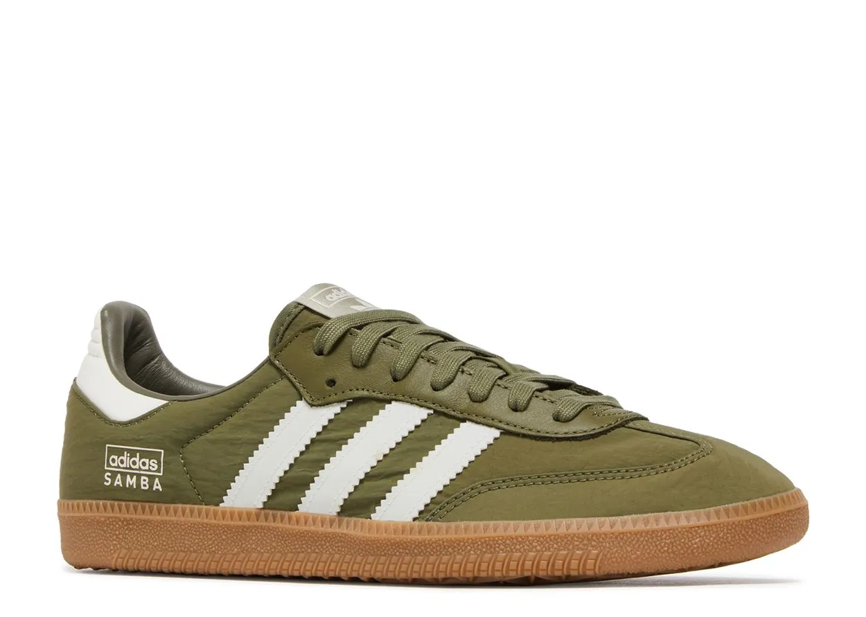 Adidas Samba OG Focus Olive Gum Relaxed Days