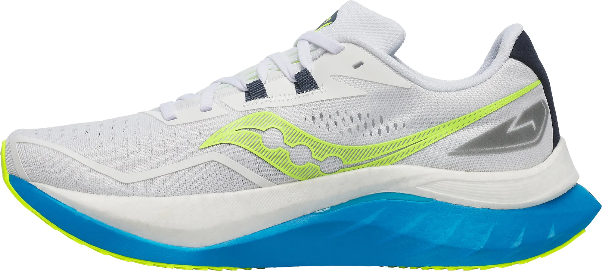 Saucony Endorphin Speed 4 Mens Running Shoes - White wet - weather