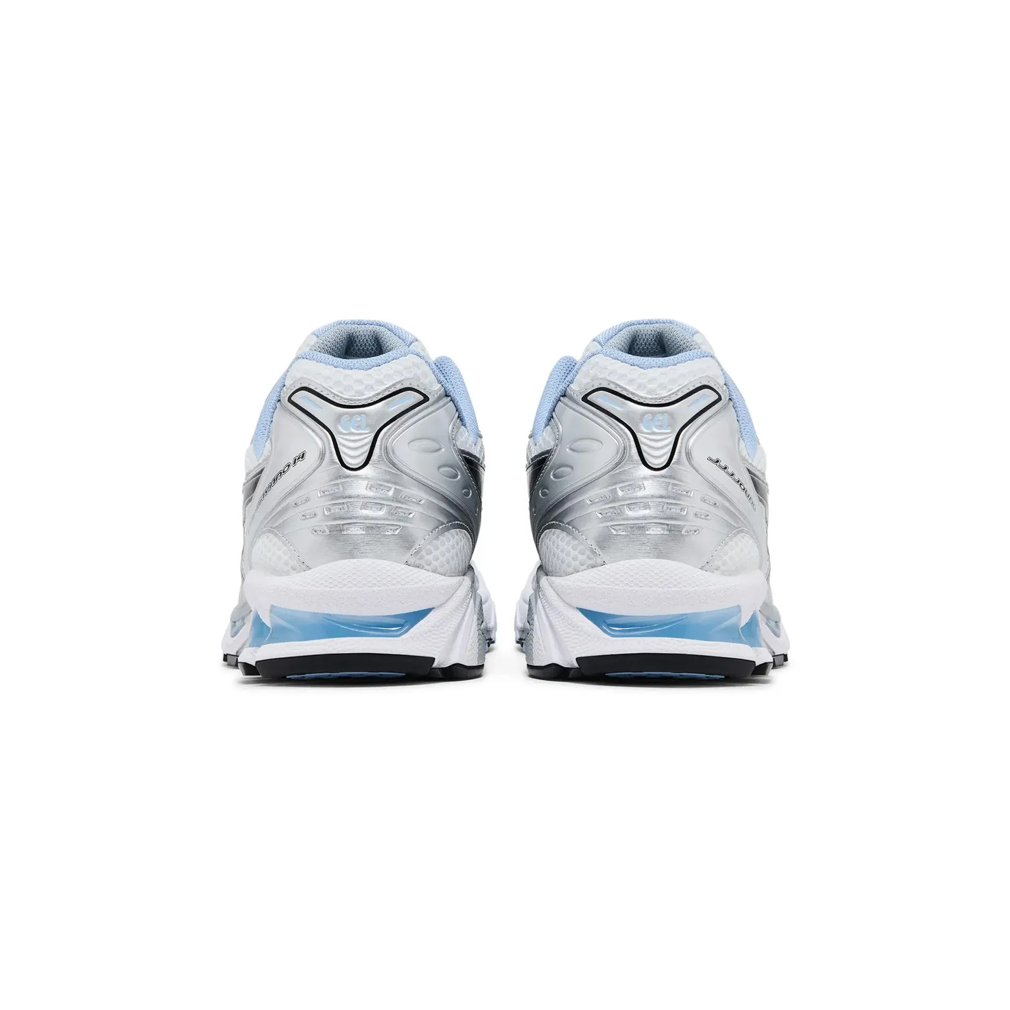 ASICS Gel-Kayano 14 JJJJound 'White Blue' (2025) Impact Dispersion Tech Multi Density Foam
