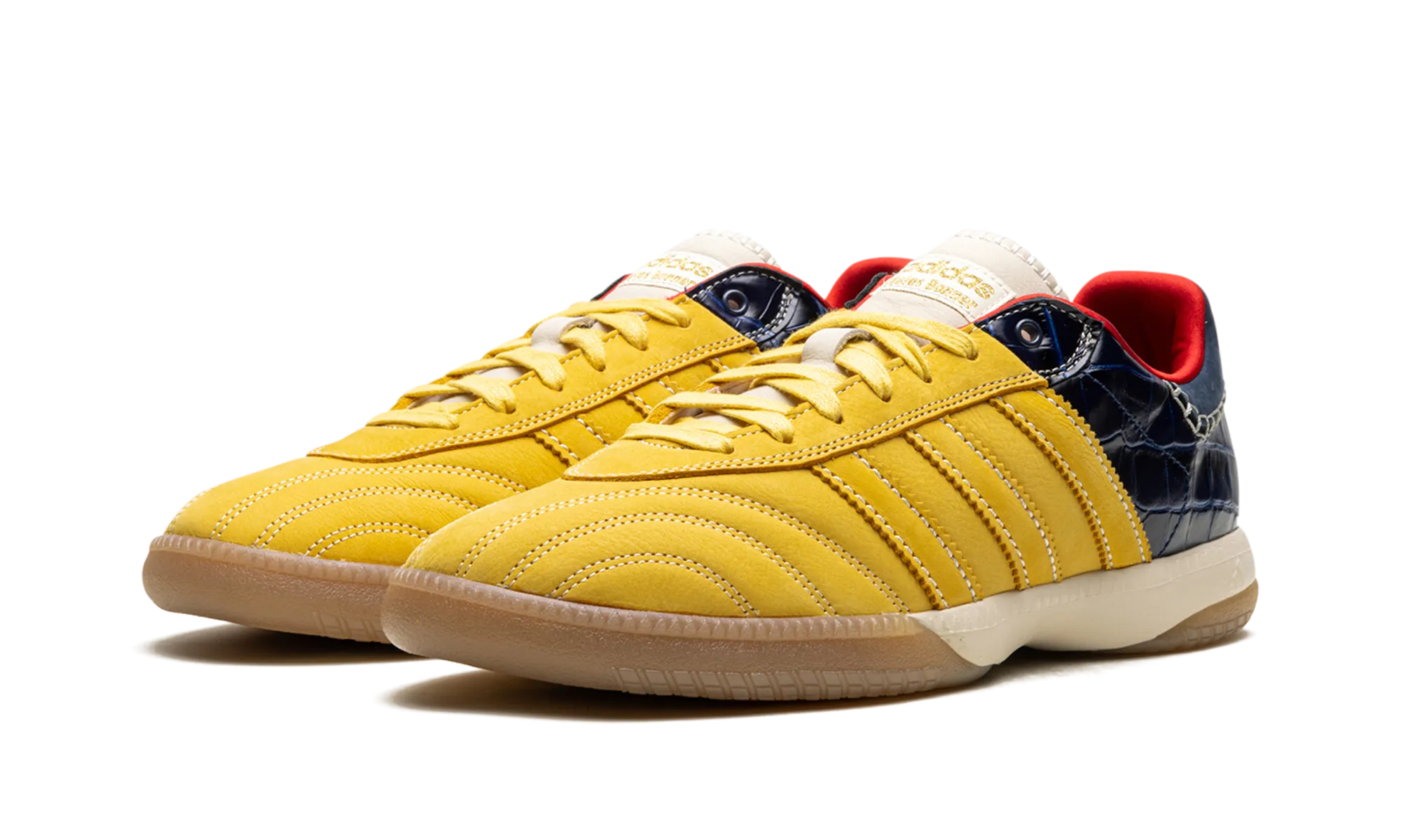 Free Walk Office Style Samba Millenium "Wales Bonner - Fade Gold / Navy Croc"
