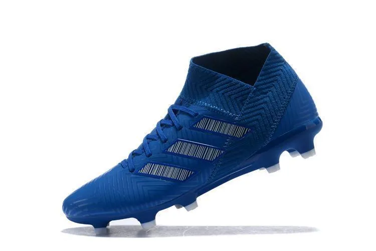 New Adidas Nemeziz 18.1 FG Soccer Cleats Shoes Blue Green Quick Shift