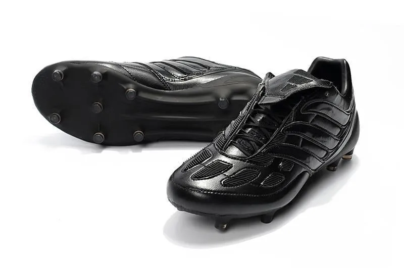 New Adidas Predator 19.1 FG Soccer Cleats Shoes All Black Grip Power Competitive Level