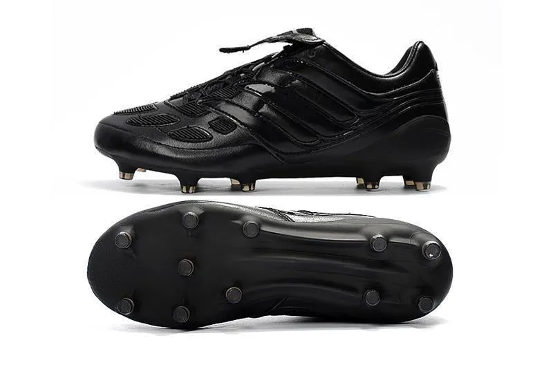 Motion Assist New Adidas Predator 19.1 FG Soccer Cleats Shoes All Black