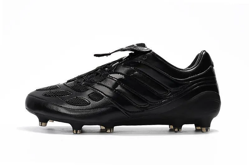 Daily Motion New Adidas Predator 19.1 FG Soccer Cleats Shoes All Black