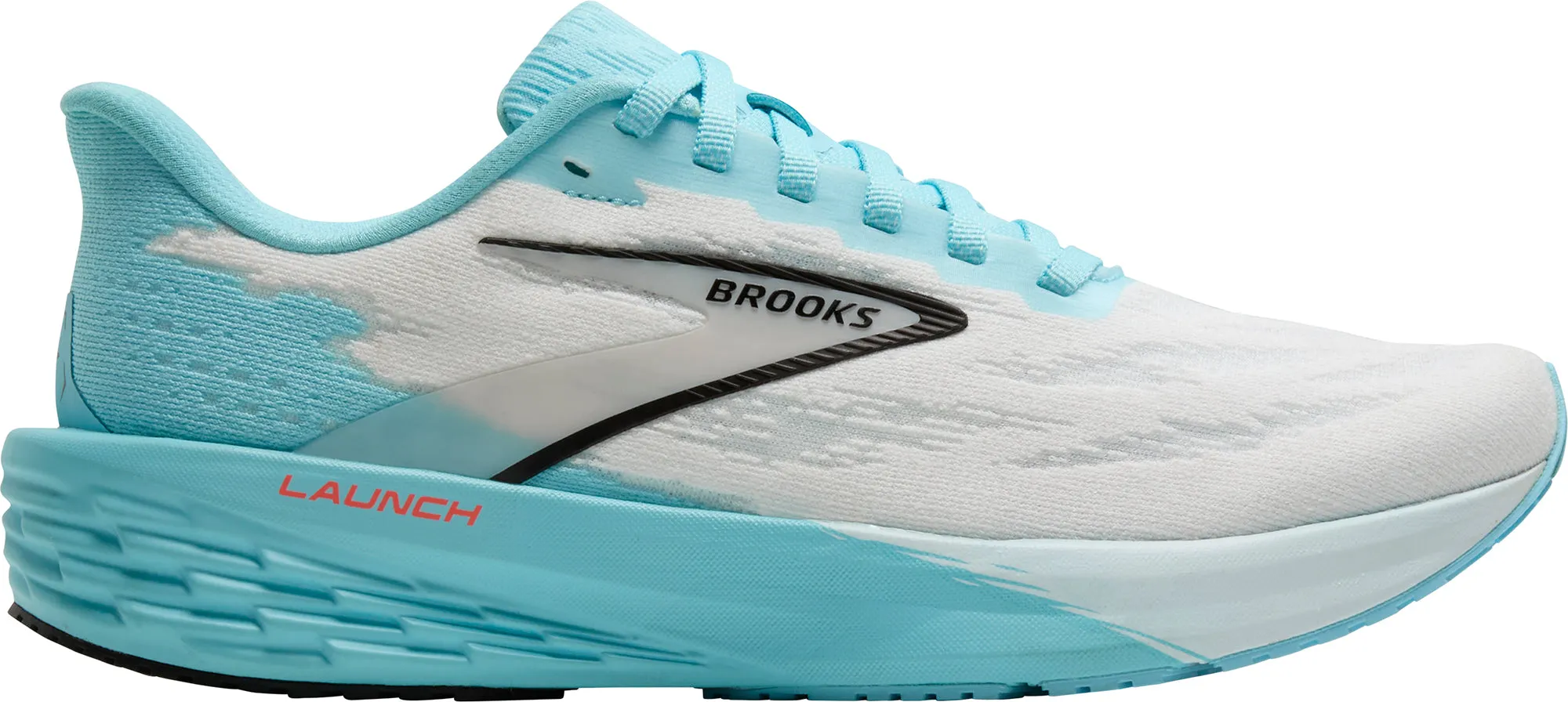 Brooks Launch 11 Womens Running Shoes - White Secure Base