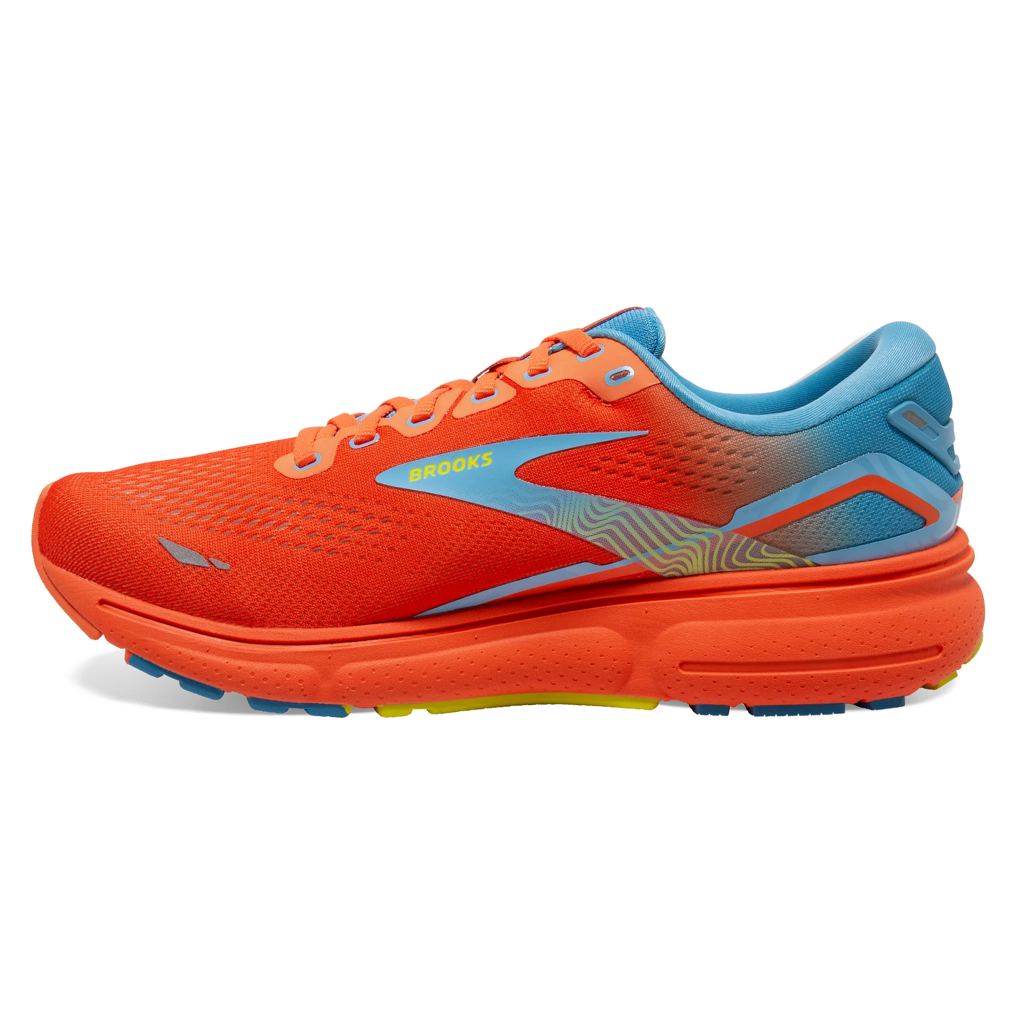 Men's Ghost 15 Running Mechanics dot - design shoes