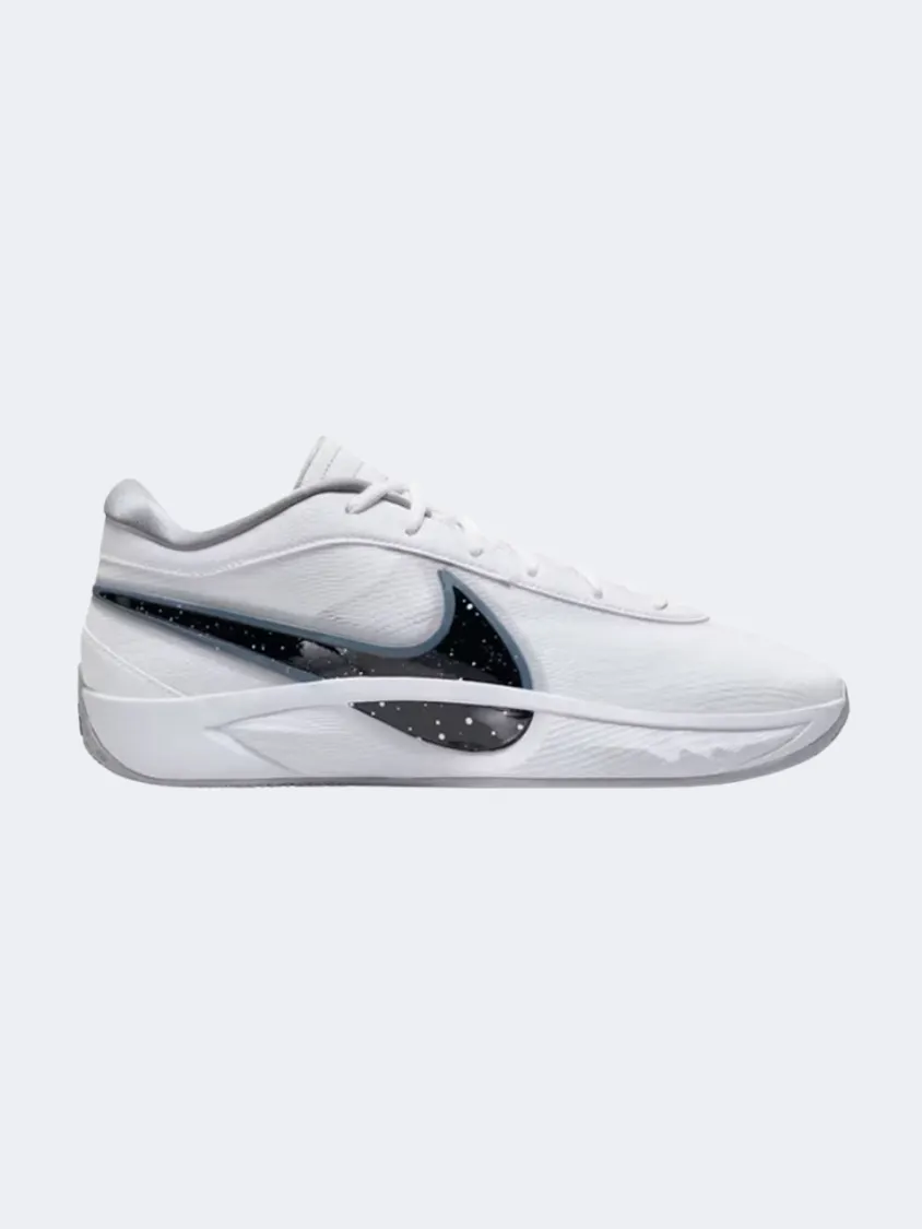 Versatile Everyday Wear Nike Zoom Freak 6 Men Basketball Shoes White/Black/Grey