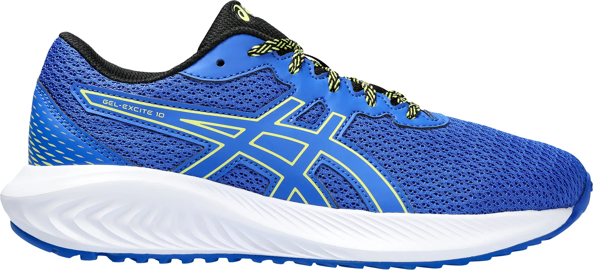 Nylon Stabilizer Plate Asics Gel Excite 10 GS Junior Running Shoes - Blue