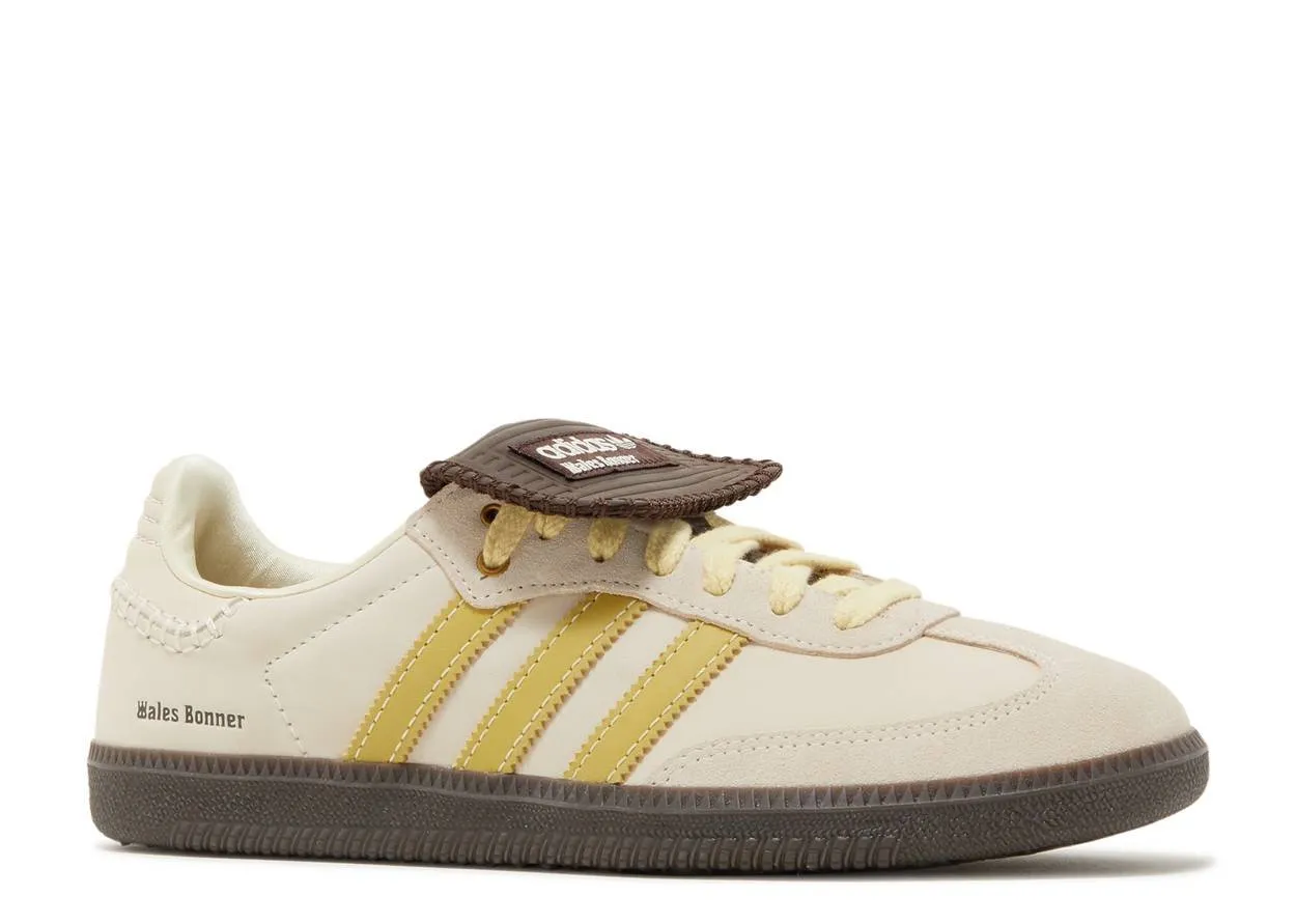 Classic Look Park Jogger Adidas Samba Nylon Wales Bonner Ecru Tint Yellow