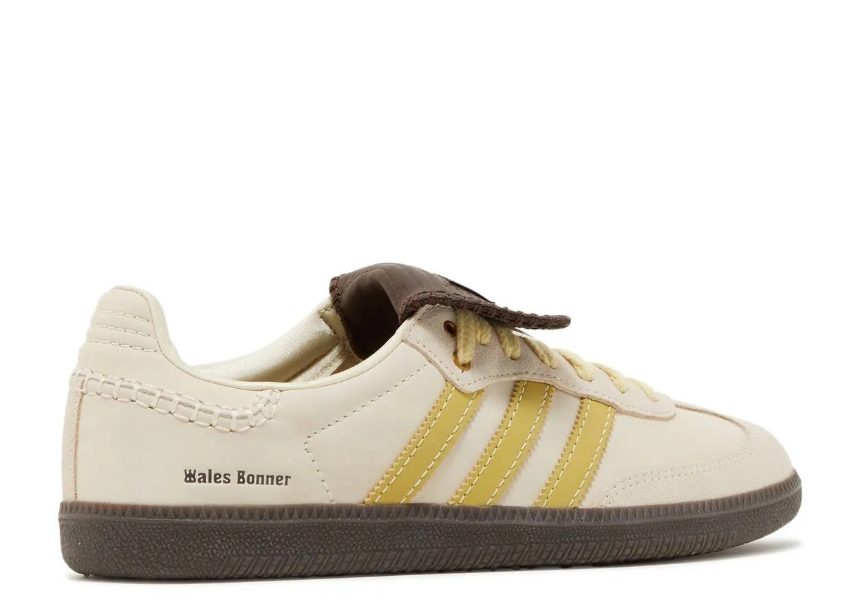 Warm Step Seamless Internal Structure Adidas Samba Nylon Wales Bonner Ecru Tint Yellow