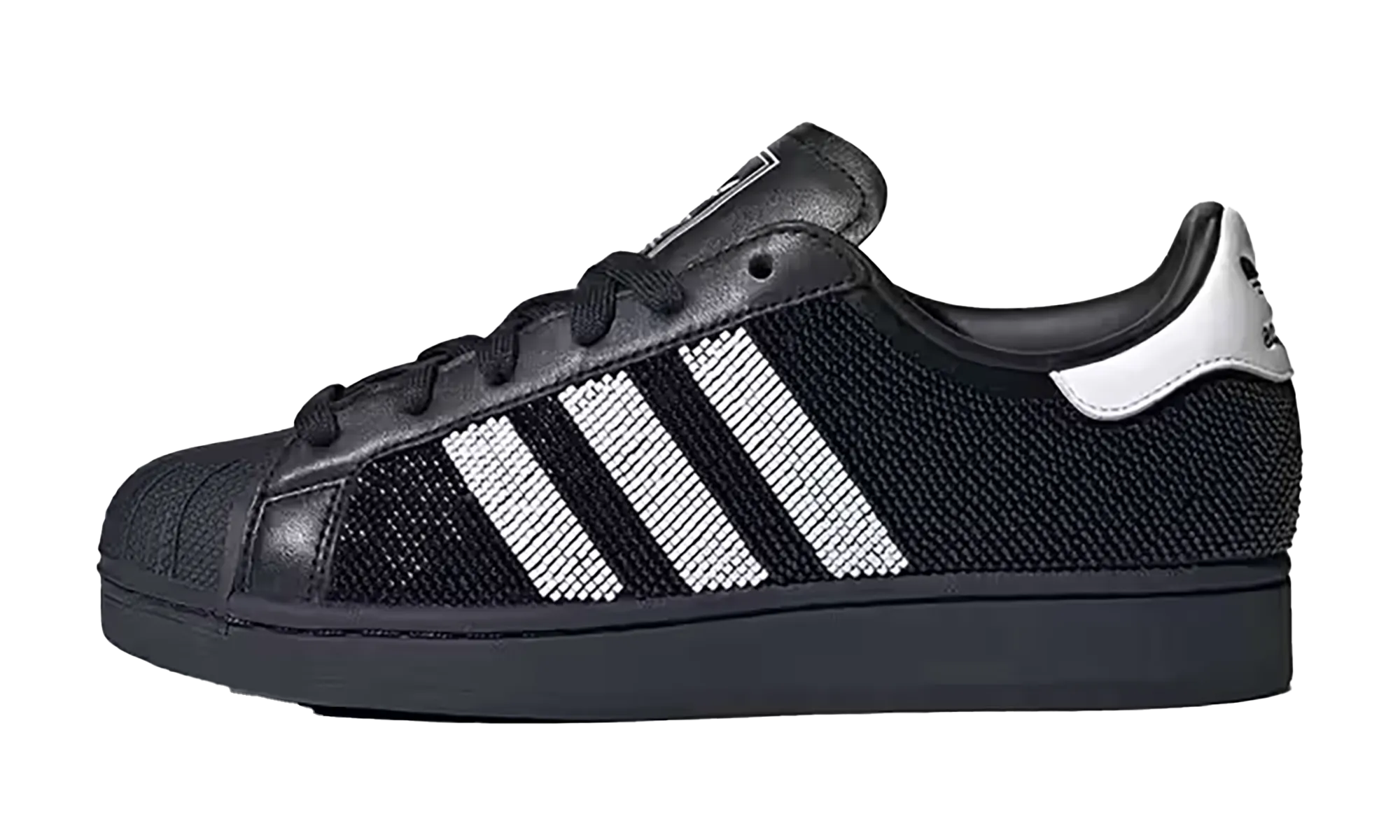 Closed Toe Superstar WMNS "Beaded - Black/White"
