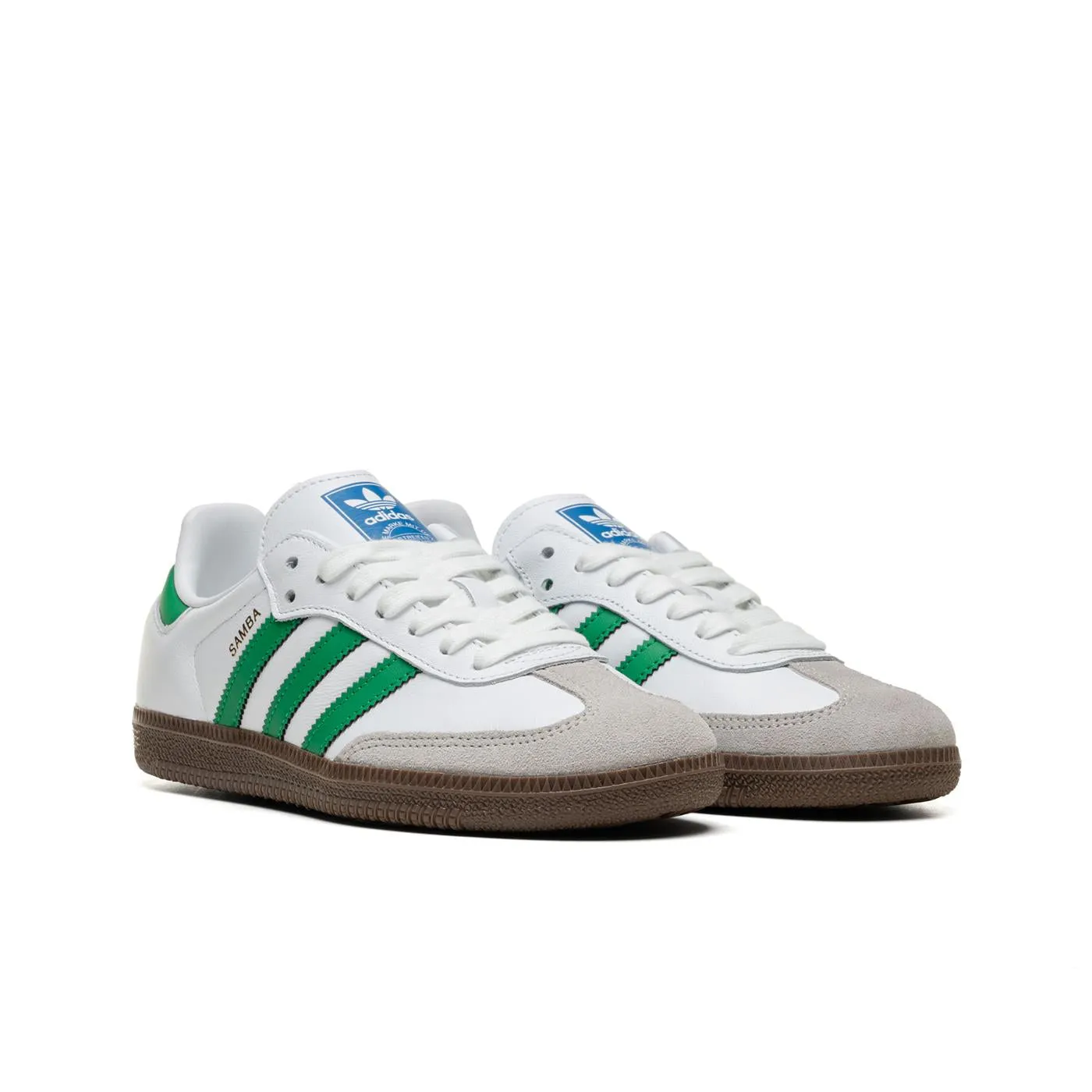 Adidas Originals Samba OG Cloud White/Green/Gum5 Foot Freedom