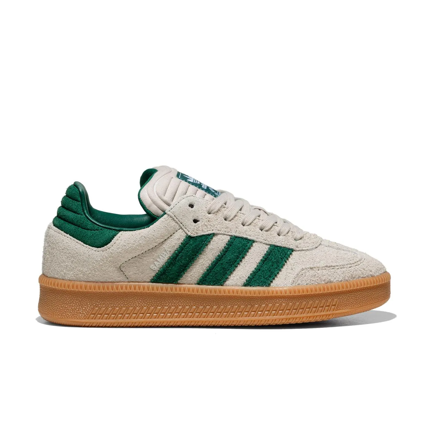 Adidas Originals Samba XLG Putty Grey/Collegiate Green Petal Hike Comfortable Straps