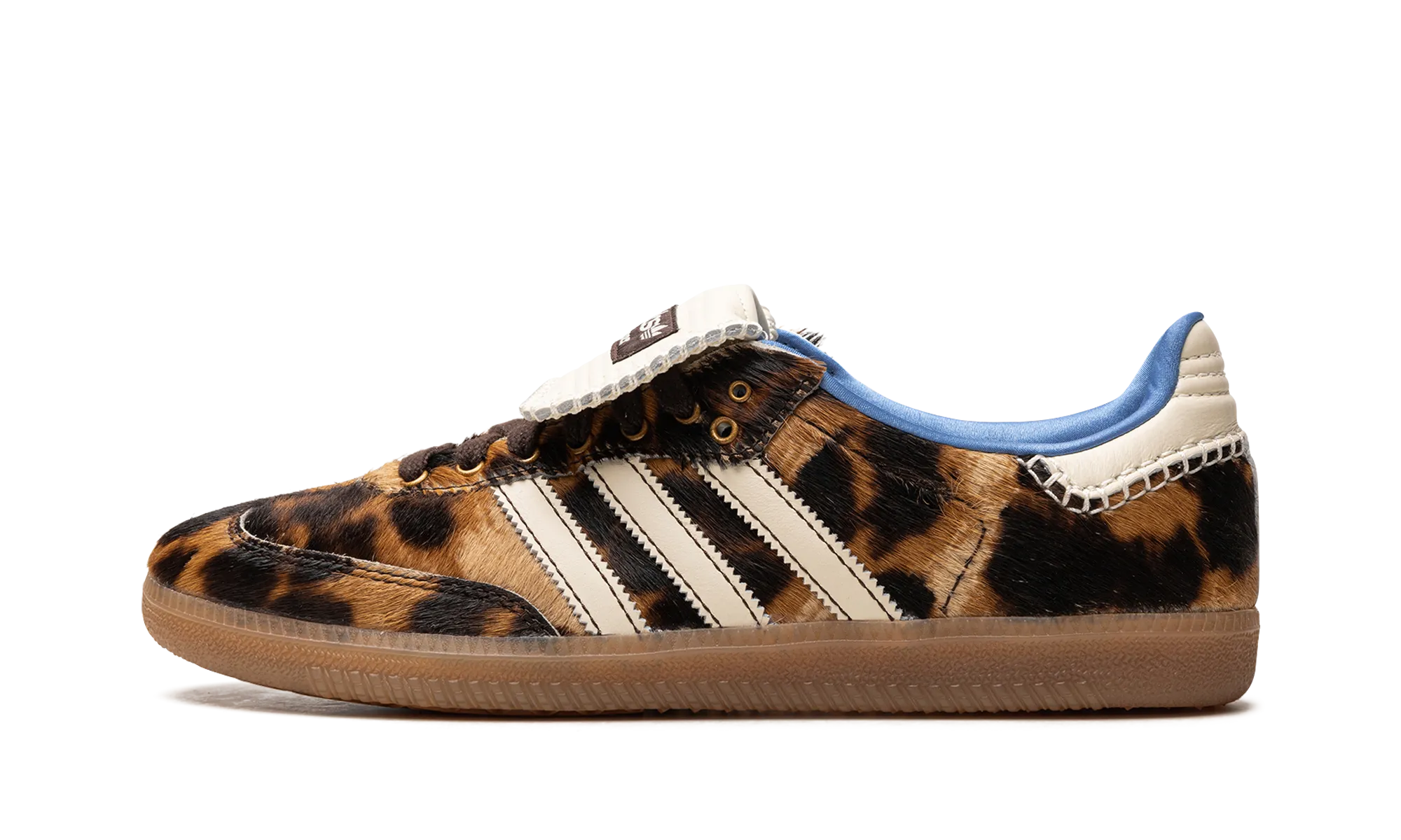 Samba "Wales Bonner - Leopard Pony Hair" casual outing Cool Design