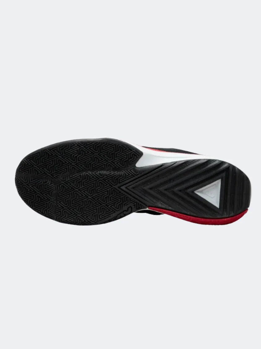 Nike Zoom Freak 5 Men Basketball Shoes Black/Red/Platinum Moisture Wicking Fabric