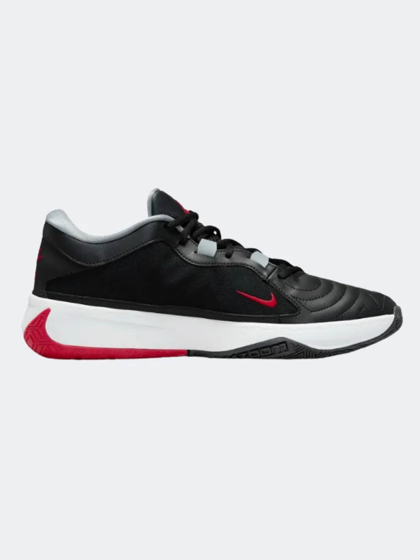 Nike Zoom Freak 5 Men Basketball Shoes Black/Red/Platinum Dad Style