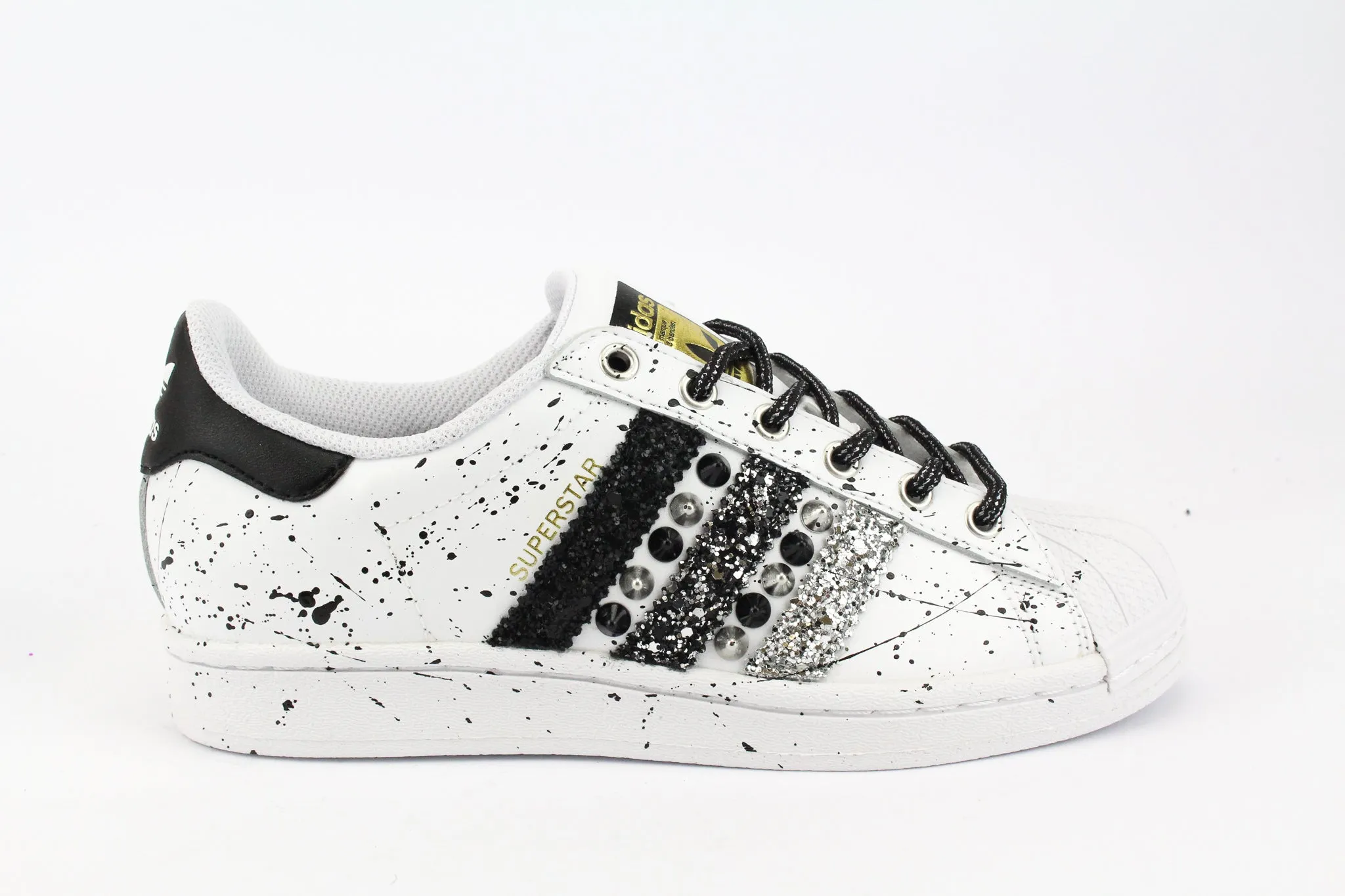 Adidas Superstar Glitter Borchie & Vernice Dry Touch Ventilated Holes