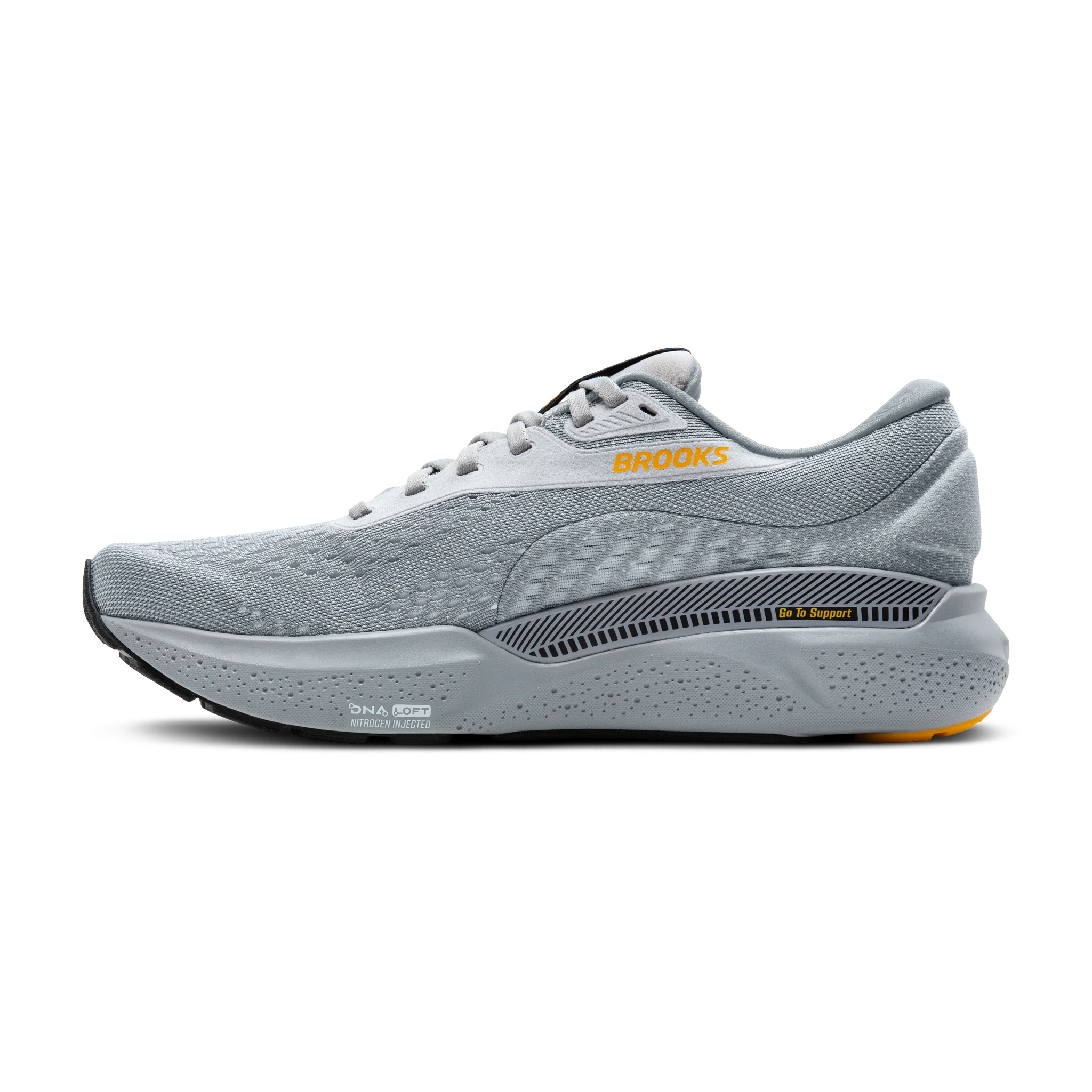 Men's Adrenaline GTS 24 Dynamic Response Tech running in stadiums