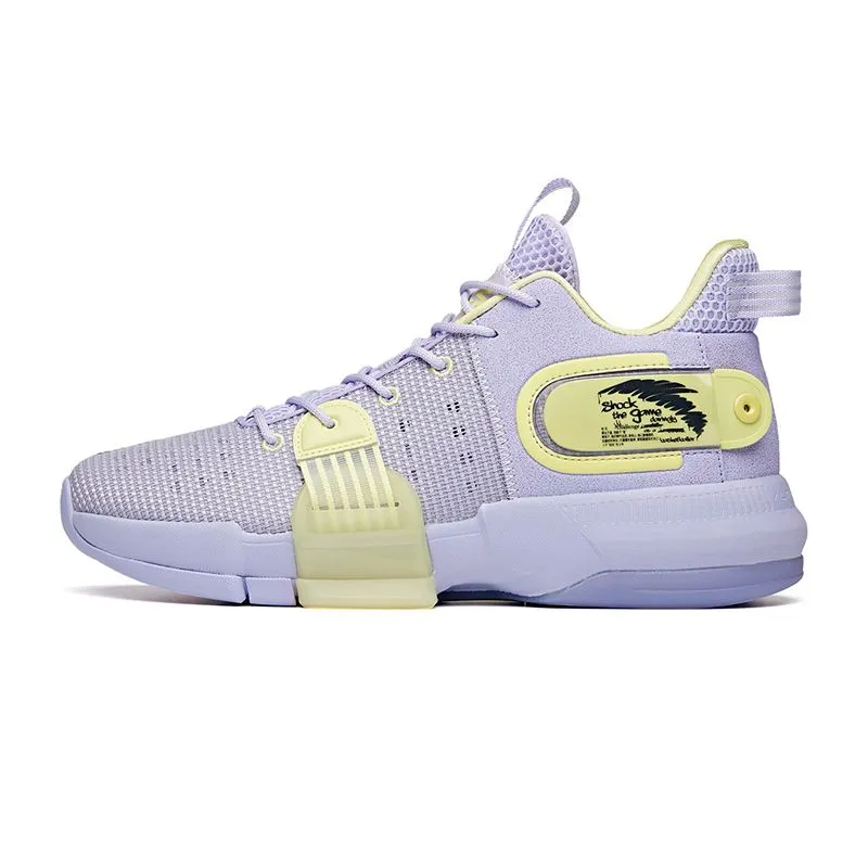 Torsion Flex Fast Agility Anta Men's Shock The Game "Daringly" 2.0 Light Purple