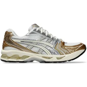 Casual running Breathable Design ASICS GEL-Kayano 14 White Cream Gold (Women's)