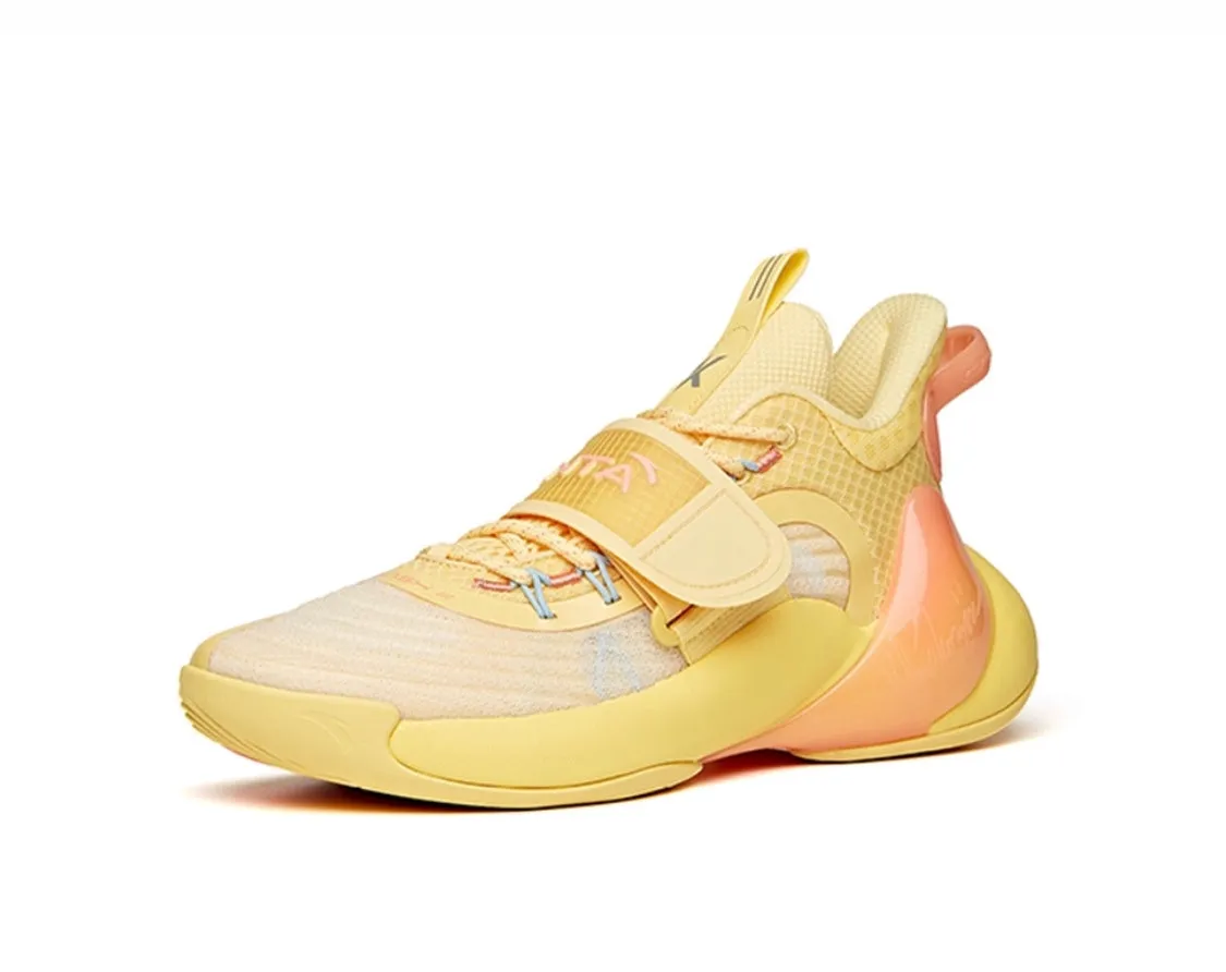 Reliable Footwear Zipper Closure Anta KT Splash 3.0 Low Lemon Grapefruit