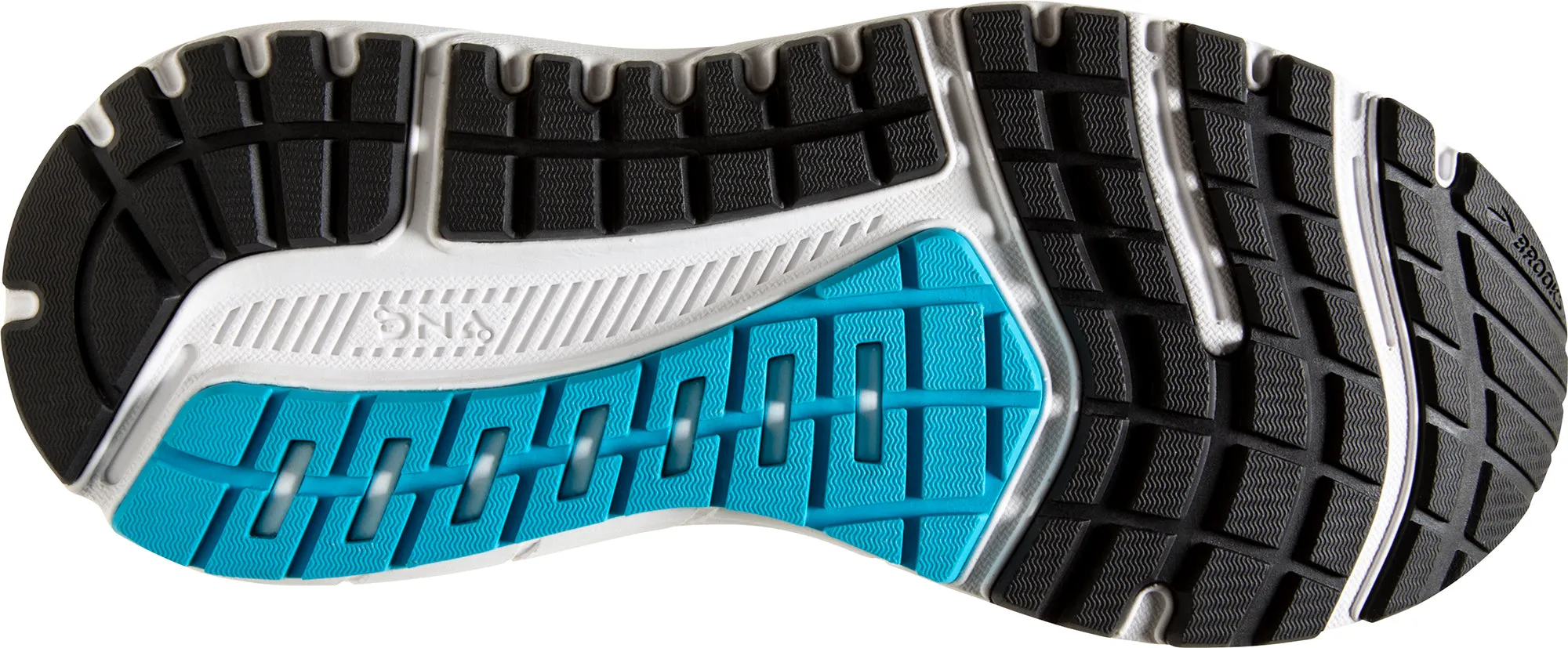 running on the beach Night Run Brooks Ariel 20 WIDE FIT Womens Running Shoes - Black
