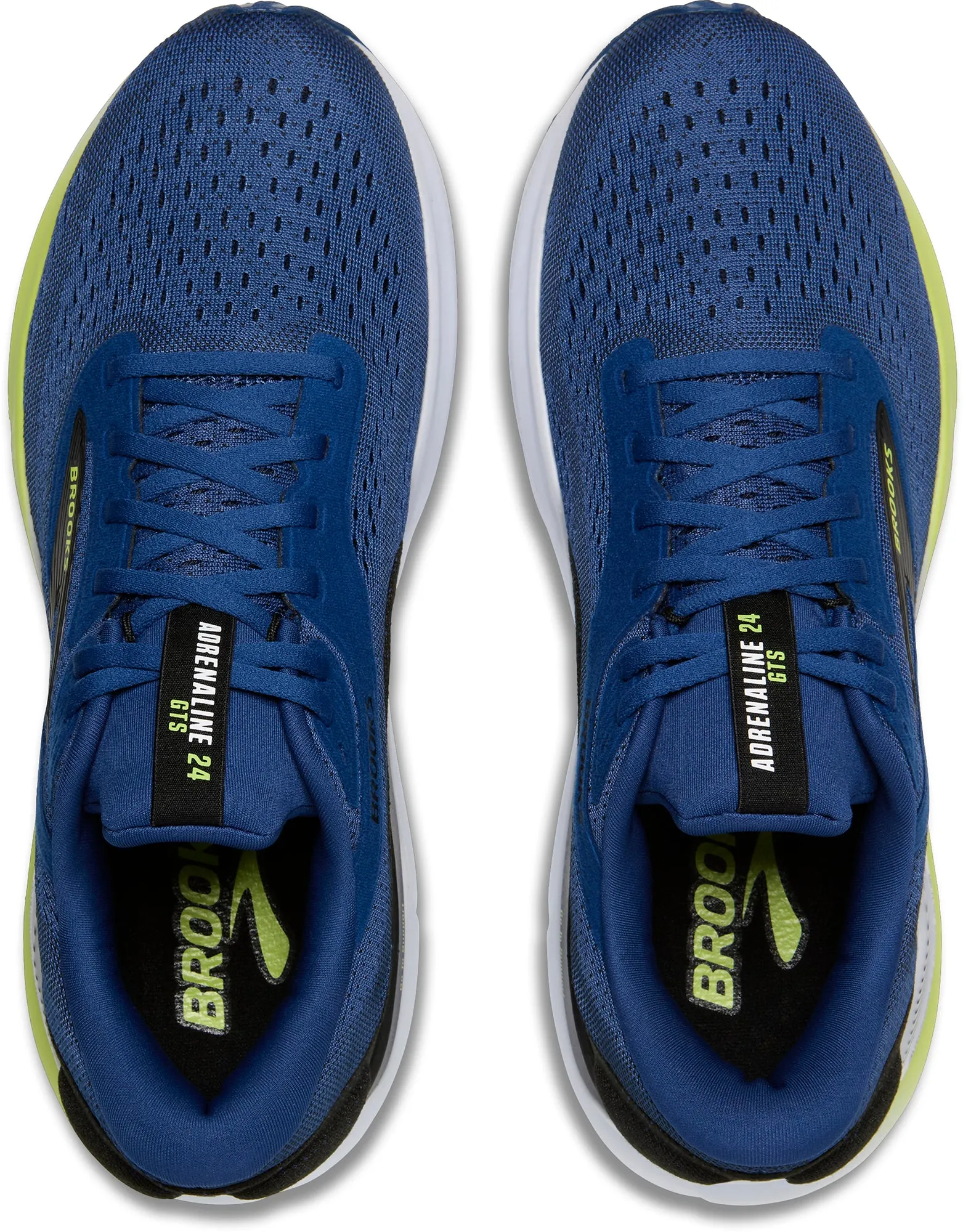 smooth - surface - slipperiness shoes Brooks Adrenaline GTS 24 Mens Running Shoes - Blue