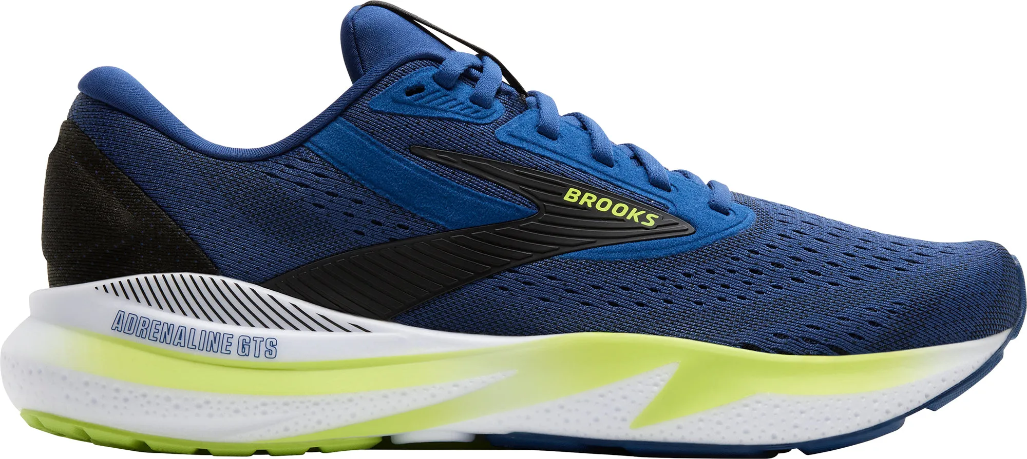 Brooks Adrenaline GTS 24 Mens Running Shoes - Blue running in a steel bridge area shoes Cushion Support