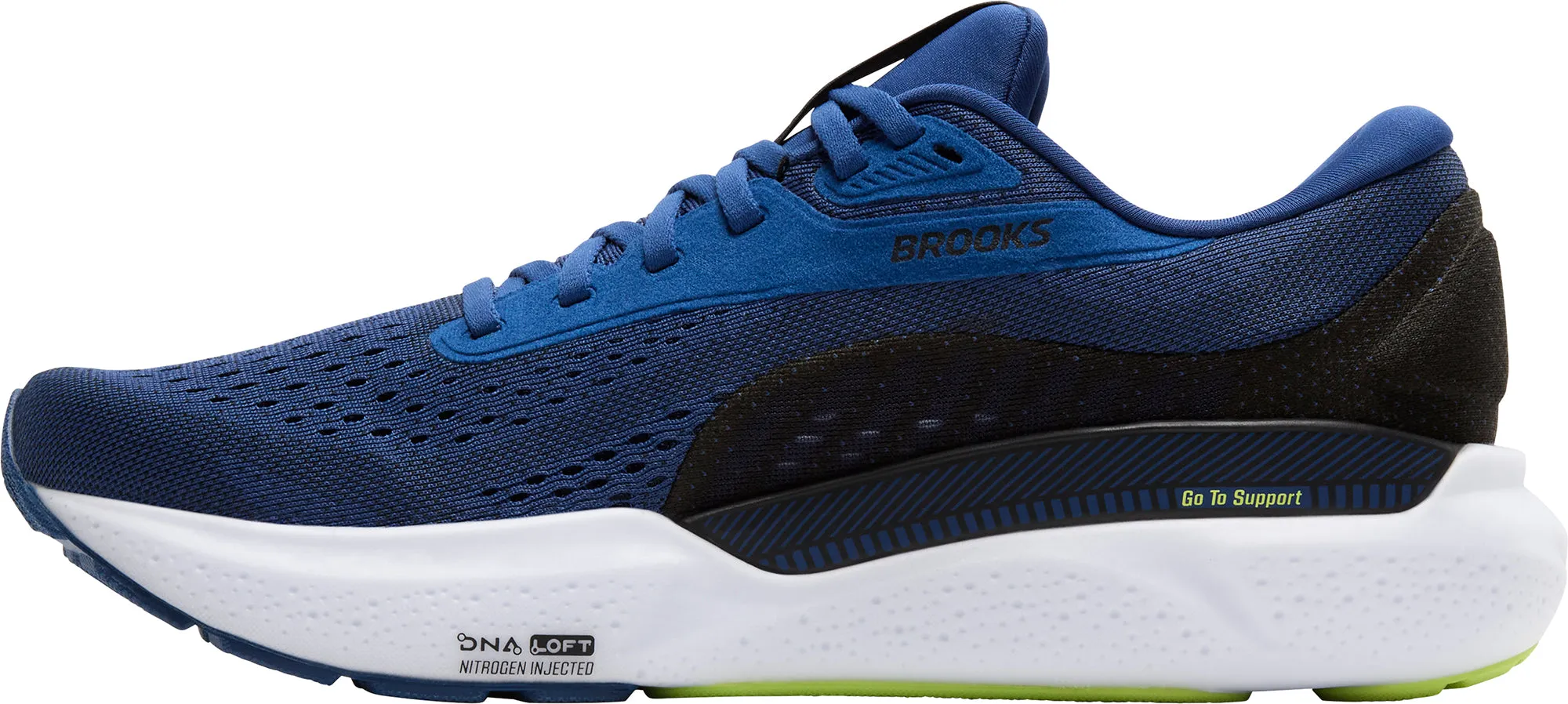Brooks Adrenaline GTS 24 Mens Running Shoes - Blue classic - style shoes running with a safety light